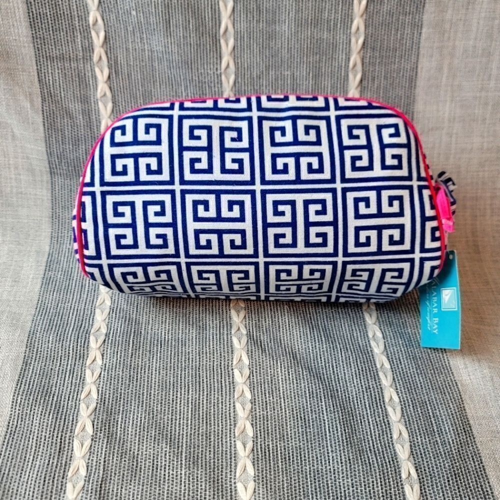 NWT- MALABAR BAY Organic Cotton Makeup Bag